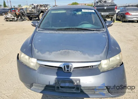 2008 Honda Civic Hybrid from USA, damaged, VIN JHMFA36238S028892